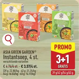 ALDI Asia green garden instantsoep aanbieding