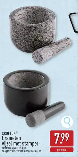 ALDI Crofton granieten vijzel met stamper aanbieding