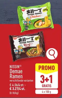 ALDI Nissin demae ramen aanbieding