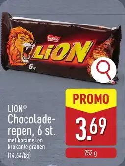 ALDI Lion chocolade repen aanbieding