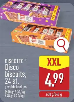 ALDI Biscotto disco biscuits aanbieding