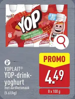 ALDI Yoplait yop-drink- yoghurt aanbieding