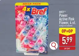 ALDI BREF Power Active Pink Flower aanbieding