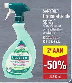 ALDI Sanytol ontsmettende aanbieding