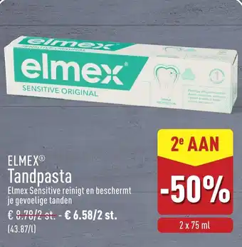 ALDI Elmex tandpasta aanbieding