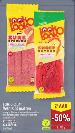 ALDI Look -o-look veters of matten aanbieding