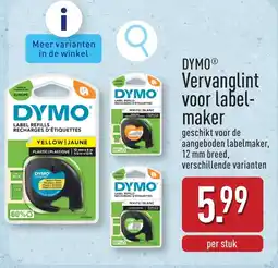 ALDI Dymo vervanglint voor label maker aanbieding