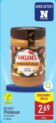 ALDI Helaes Pindakaas aanbieding