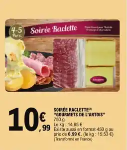 E.Leclerc Soirée raclette gourmets de l'artois aanbieding