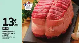 E.Leclerc Viande bovine rumsteck à rotir aanbieding