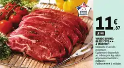 E.Leclerc Viande bovine basse cote à mijoter aanbieding