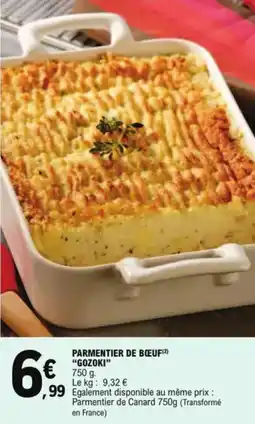 E.Leclerc Parmentier de bœuf gozoki aanbieding