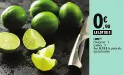 E.Leclerc Lime aanbieding