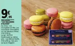 E.Leclerc Macarons les macarons d'olivier aanbieding
