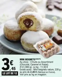 E.Leclerc Mini beignets aanbieding