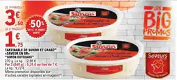 E.Leclerc Tartinable de surimi et crabe saveur en or simon dutriaux aanbieding