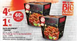 E.Leclerc Pasta bolognese youcook aanbieding
