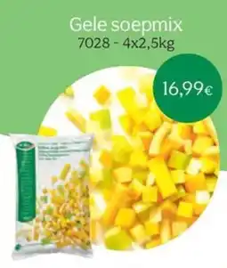 Bidfood Ardo Gele Soepmix aanbieding