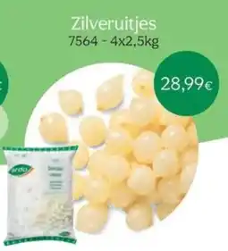 Bidfood Ardo Zilveruitjes aanbieding