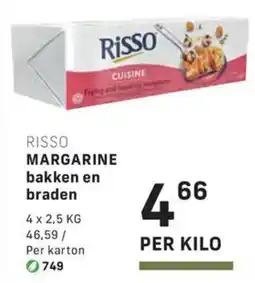 Bidfood Risso Margarine Bakken en Braden aanbieding