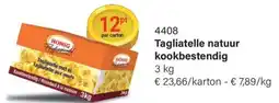 Bidfood Tagliatelle Natuur Kookbestendig aanbieding