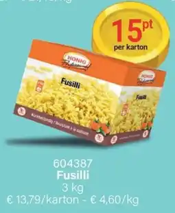 Bidfood Fusilli aanbieding