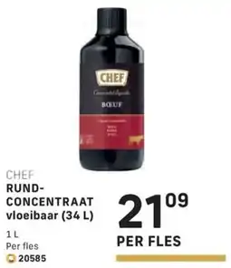 Bidfood Chef Rund Concentraat Vloeibaar aanbieding