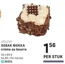 Bidfood Holeki Gebak Mokka Crème au Beurre aanbieding