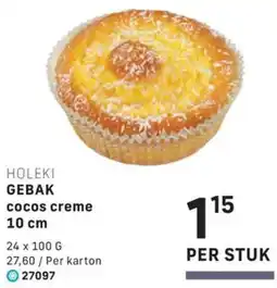 Bidfood Holeki Gebak Cocos Creme aanbieding