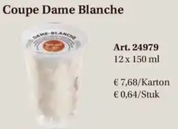 Bidfood Coupe Dame Blanche aanbieding