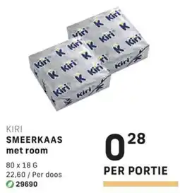 Bidfood Kiri Smeerkaas met Room aanbieding