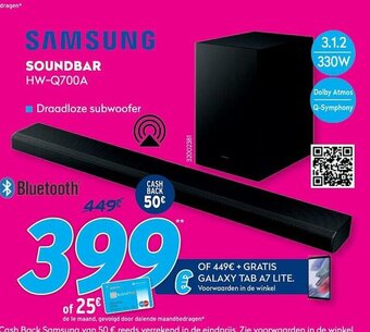 Krëfel Samsung Soundbar HW-Q700A aanbieding