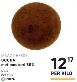 Bidfood Maaz Cheese Gouda met Mosterd 50% aanbieding