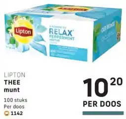 Bidfood Lipton Thee Munt aanbieding