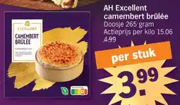 Albert Heijn AH Excellent camembert brûlée aanbieding