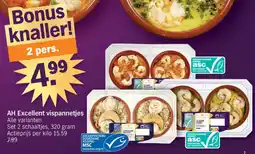 Albert Heijn AH Excellent Vispannetjes aanbieding