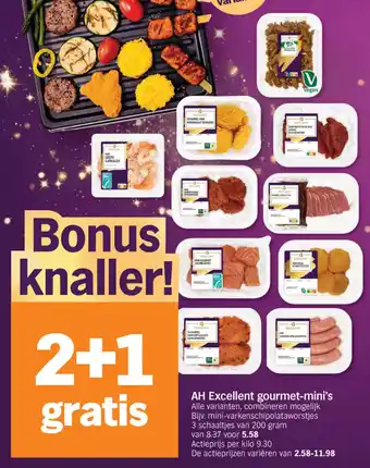 AH Excellent Gourmet Mini's