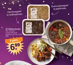 Albert Heijn AH Wildstoofpotjes aanbieding