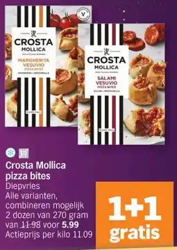 Albert Heijn Crosta Mollica Pizza Bites aanbieding