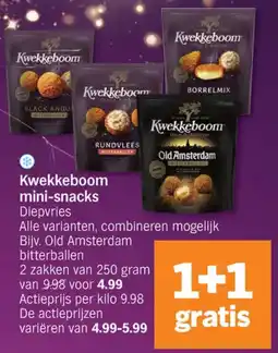 Albert Heijn Kwekkeboom Mini Snacks aanbieding