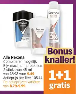 Albert Heijn Alle Rexona aanbieding
