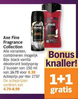 Albert Heijn Axe Fine Fragrance Collection aanbieding