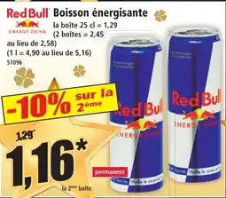 Norma Red Bull Boisson énergisante aanbieding