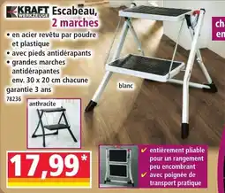 Norma Kkraft Escabeau, 2 marches aanbieding