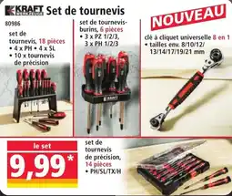 Norma Kraft Set de tournevis aanbieding