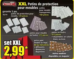 Norma XXL Patins de protection pour meubles aanbieding