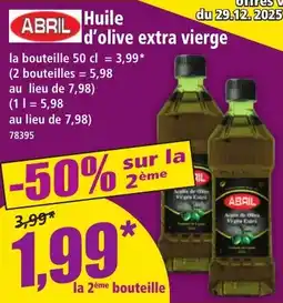 Norma Abril Huile d'olive extra vierge aanbieding