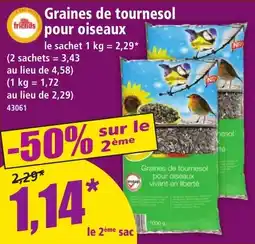 Norma Graines de tournesol friends pour oiseaux aanbieding