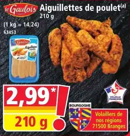 Norma le Gaulois Aiguillettes de poulet aanbieding