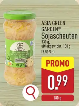 ALDI Asia green garden sojascheuten aanbieding